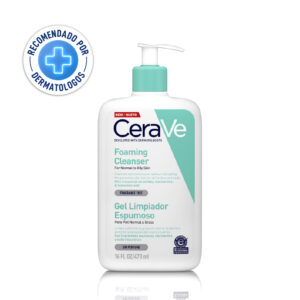 CeraVe Gel Limpiador Espumoso Foaming Cleanser 473ml